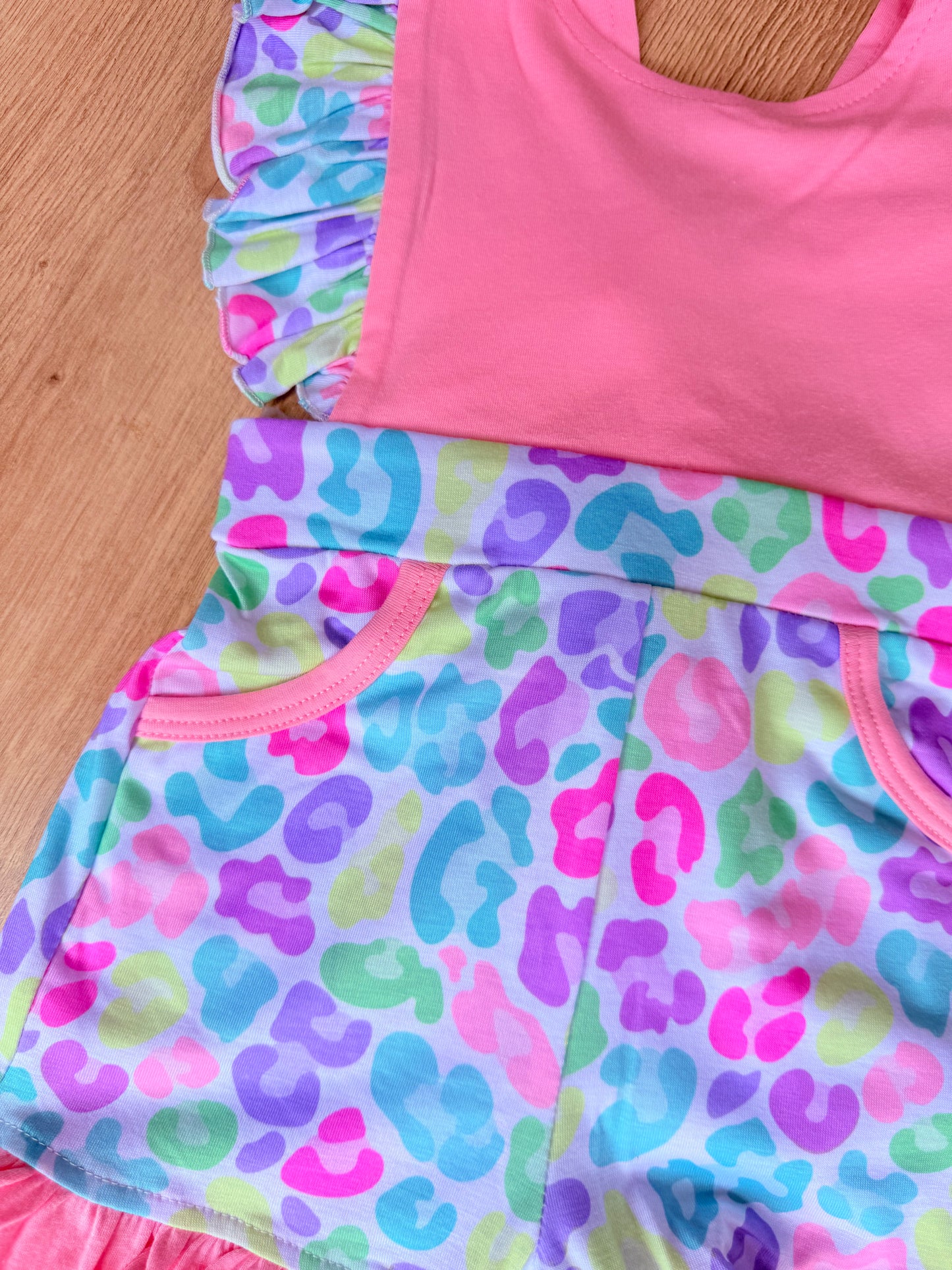 Pastel Cheetah Romper