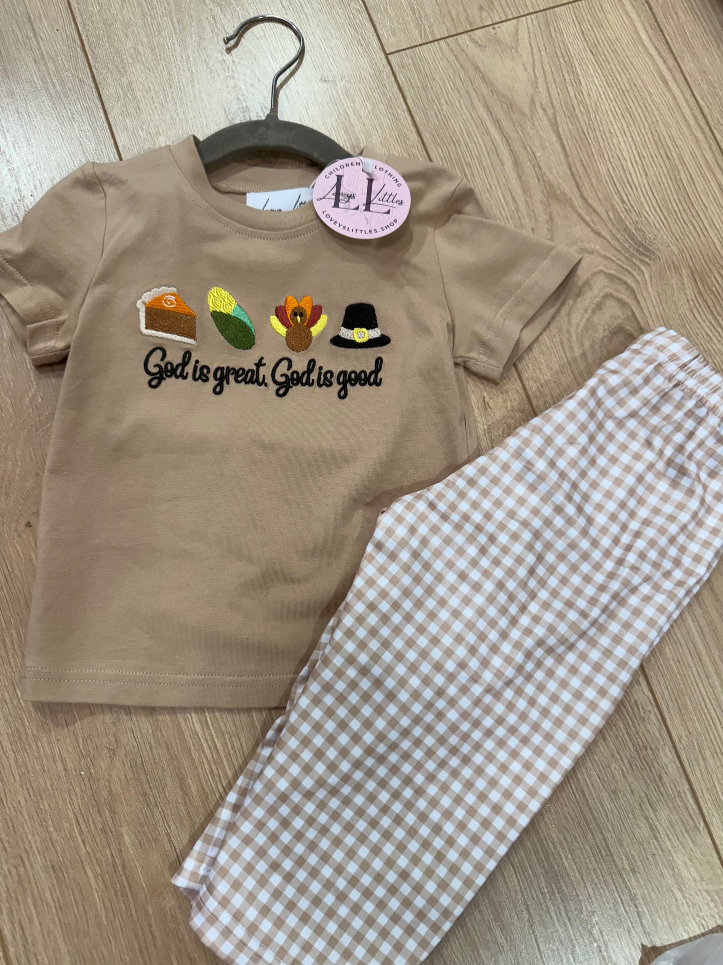 God is Great God is Good Pant Set