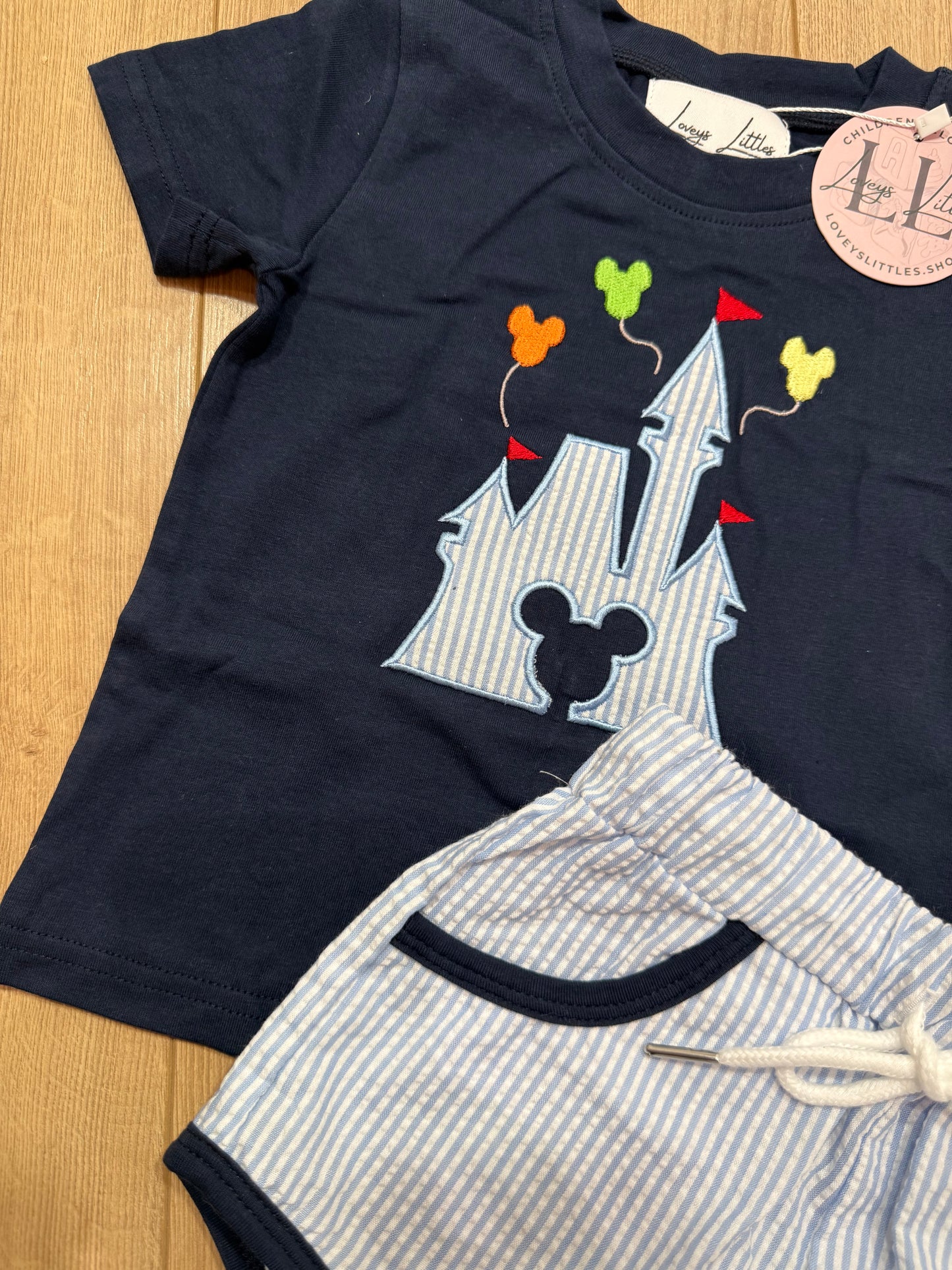 Blue Castle Short Set