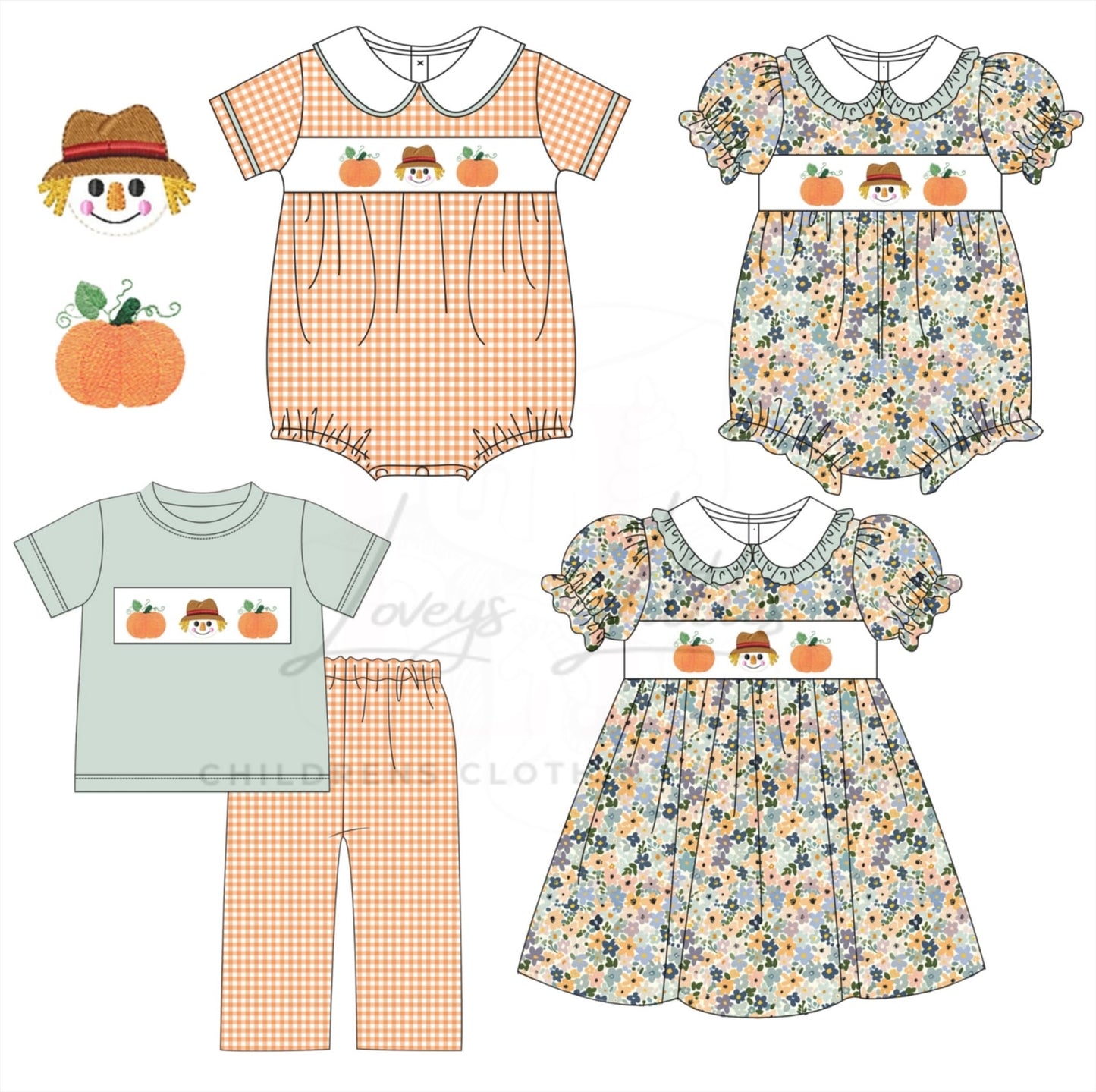 Scarecrow Floral Dress PREORDER