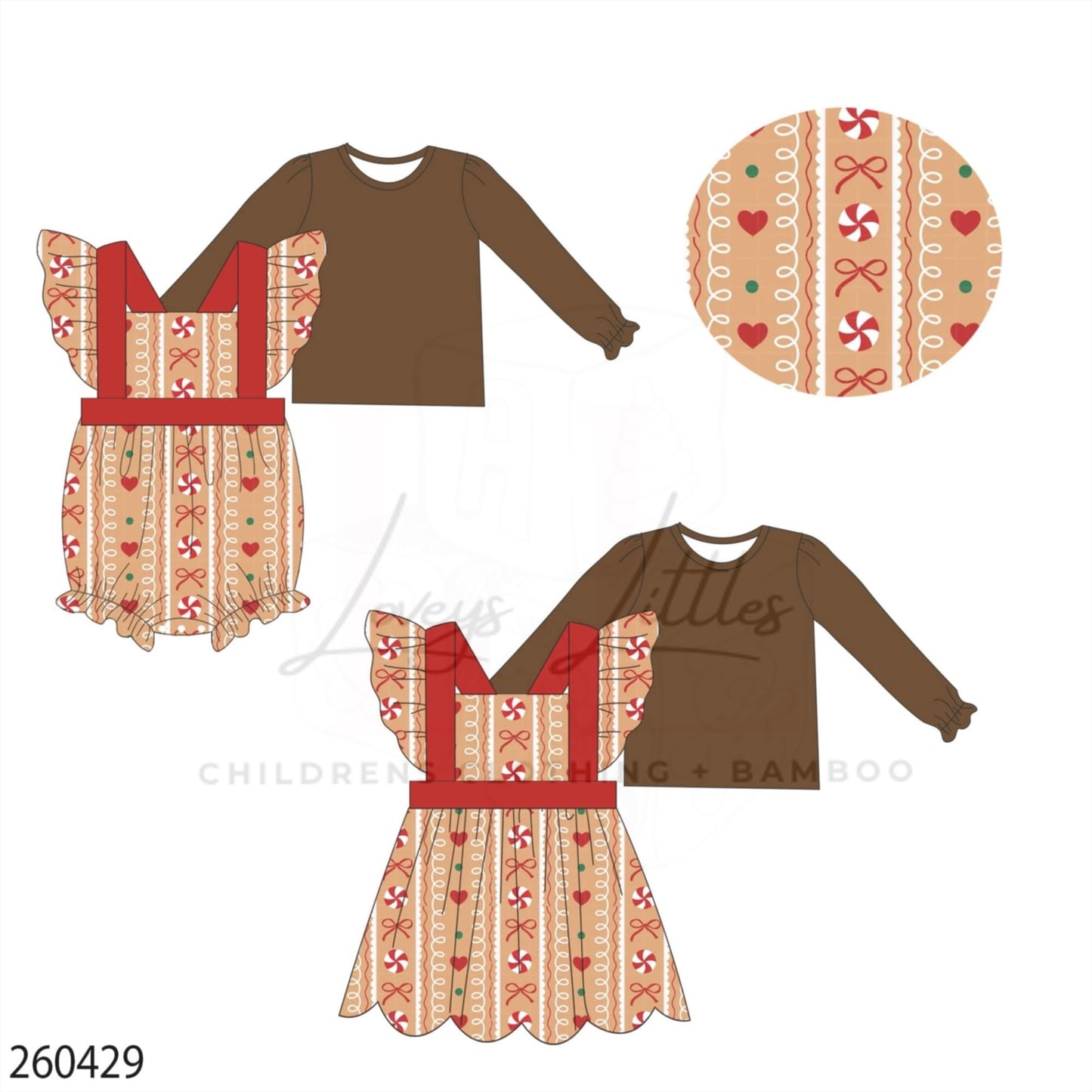 Gingerbread Girl Bubble Set PREORDER - ETA SEPT