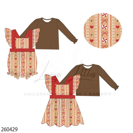 Gingerbread Girl Bubble Set PREORDER - ETA SEPT