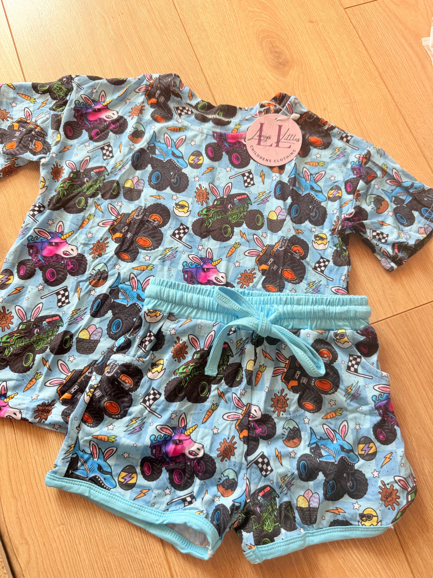 Bunny Monster Trucks BAMBOO