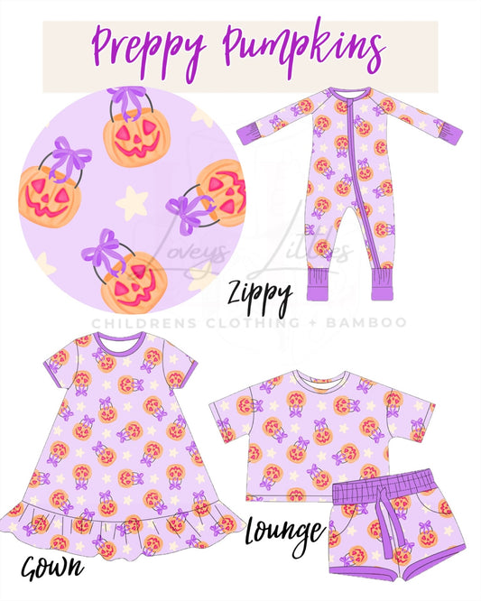 Preppy Pumpkins BAMBOO - PREORDER ETA SEPT