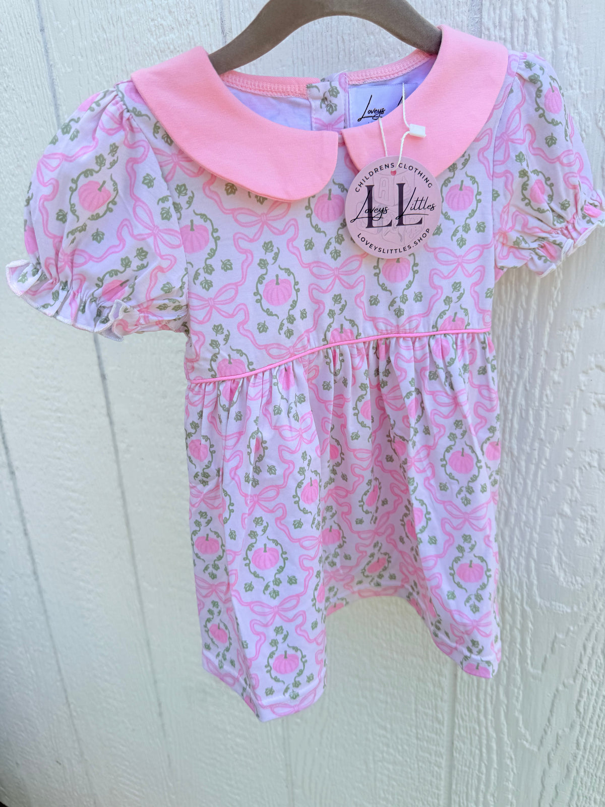 Pink Pumpkin Dress