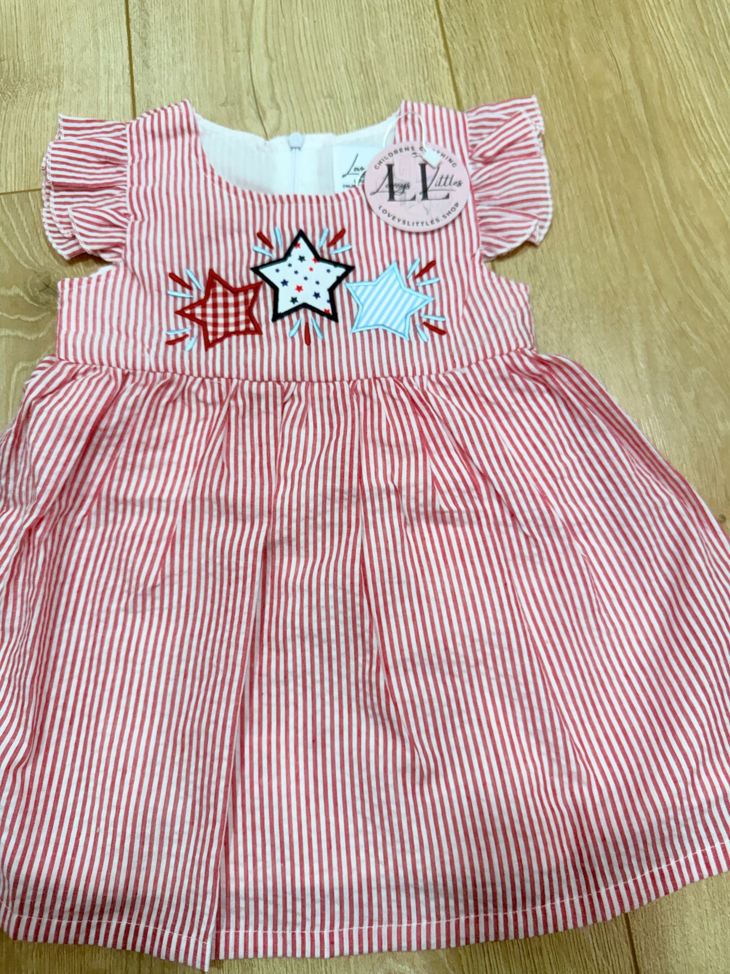 Trio Star Spangle Dress