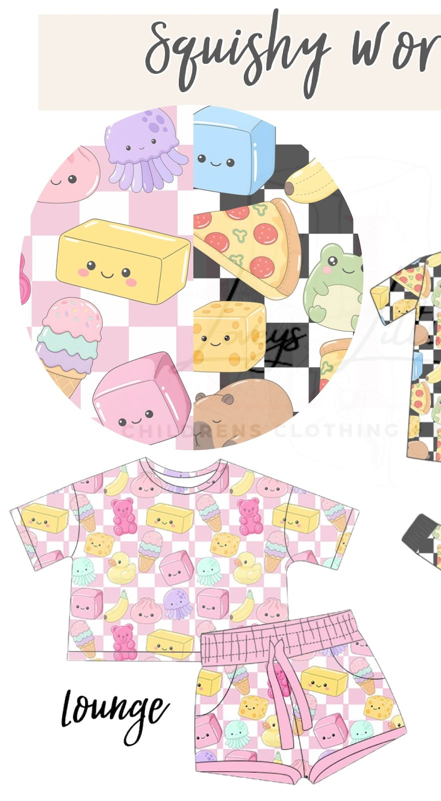 Squishy World (pink) BAMBOO - PREORDER ETA JAN