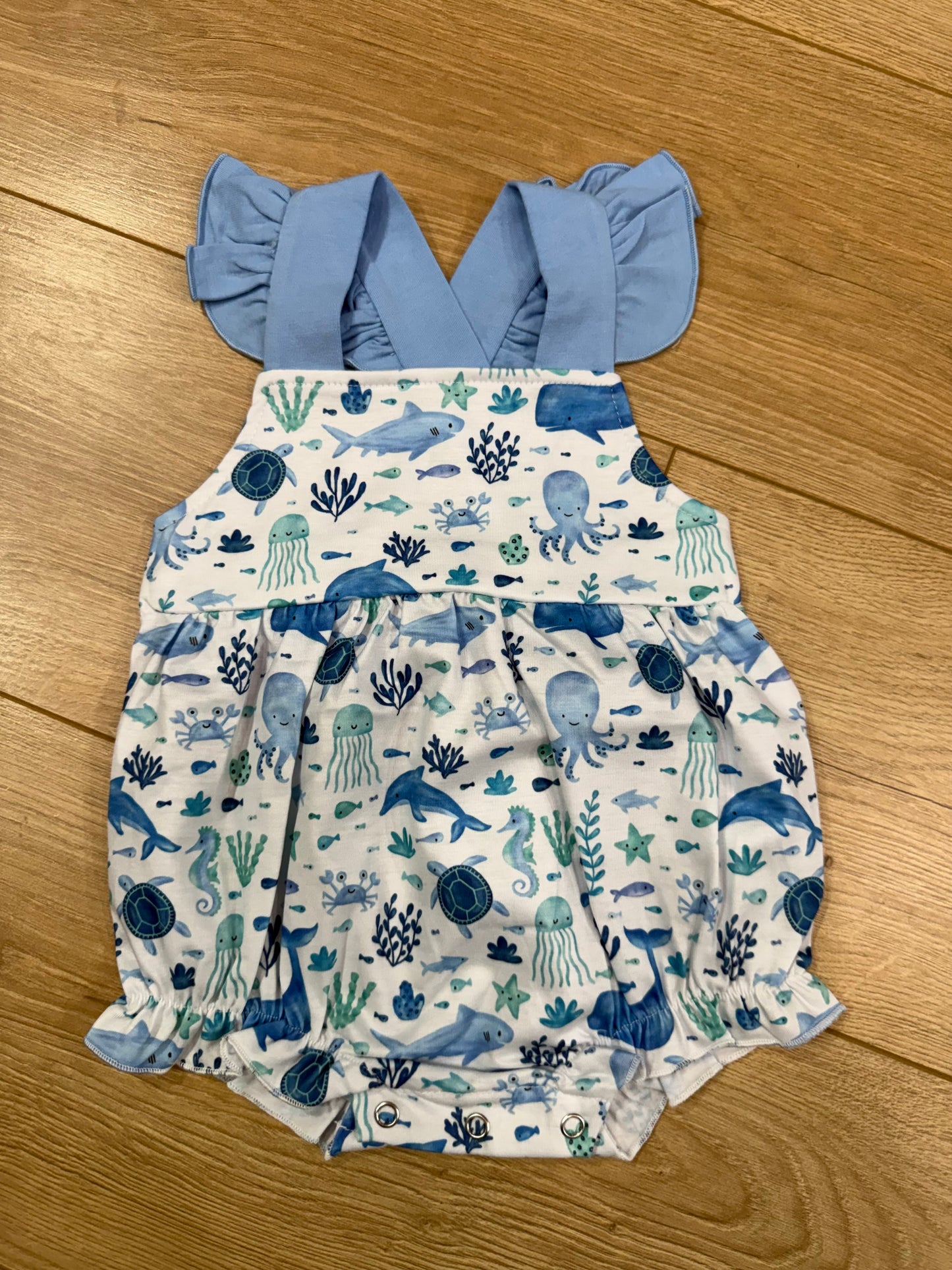 Sea Life Ruffle Bubble