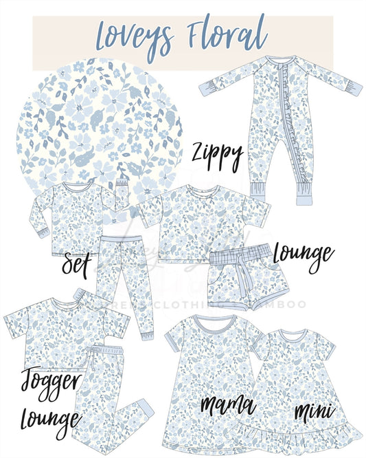 Loveys Floral Bamboo Preorder ETA AUGUST