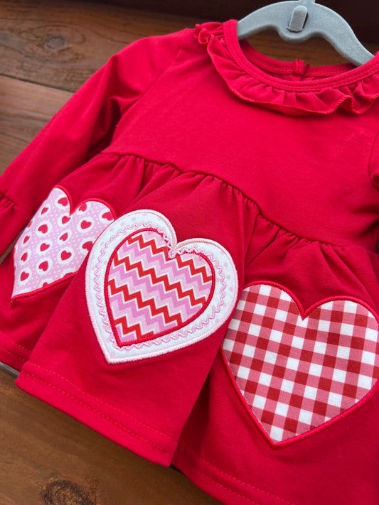 HEART APPLIQUÉ- Bloomer Set