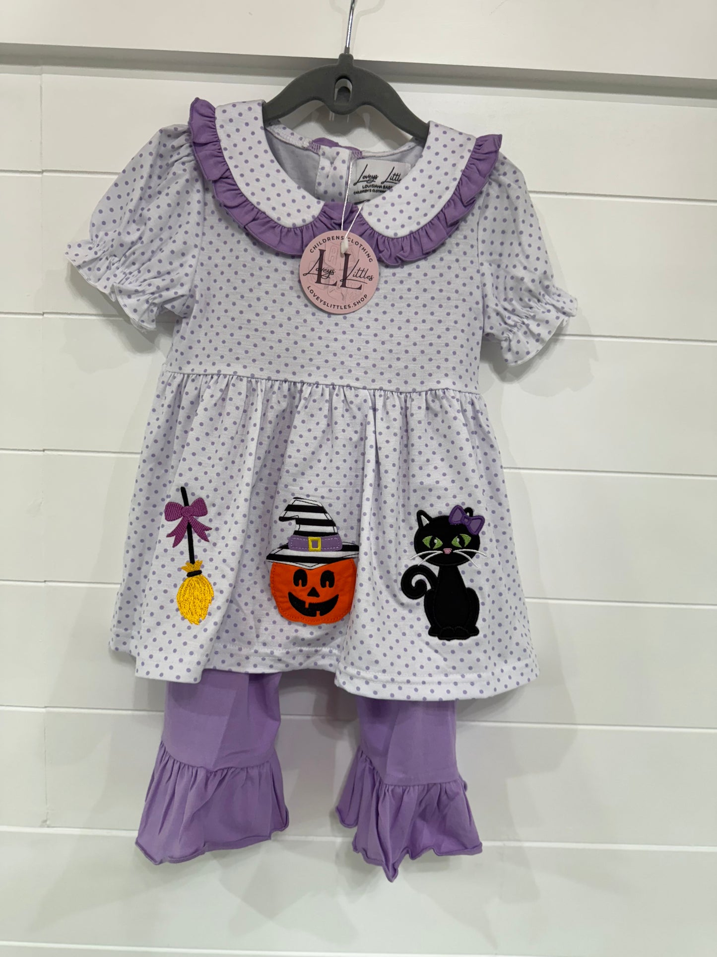 Purple Poka Dot Trio