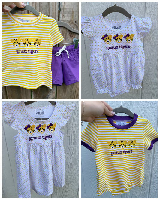 Geaux Tigs Yellow Collection