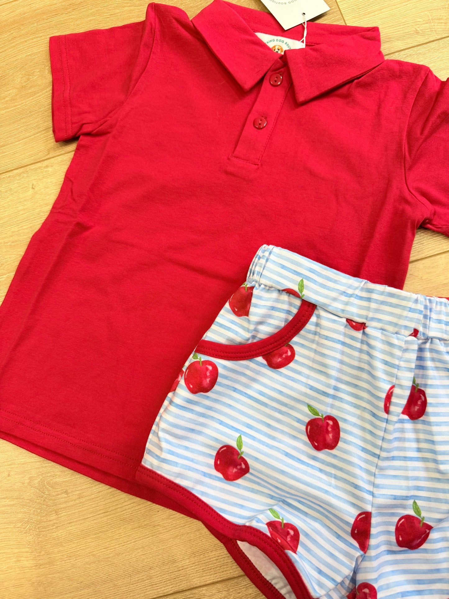 Apple Of My Eye Short Set